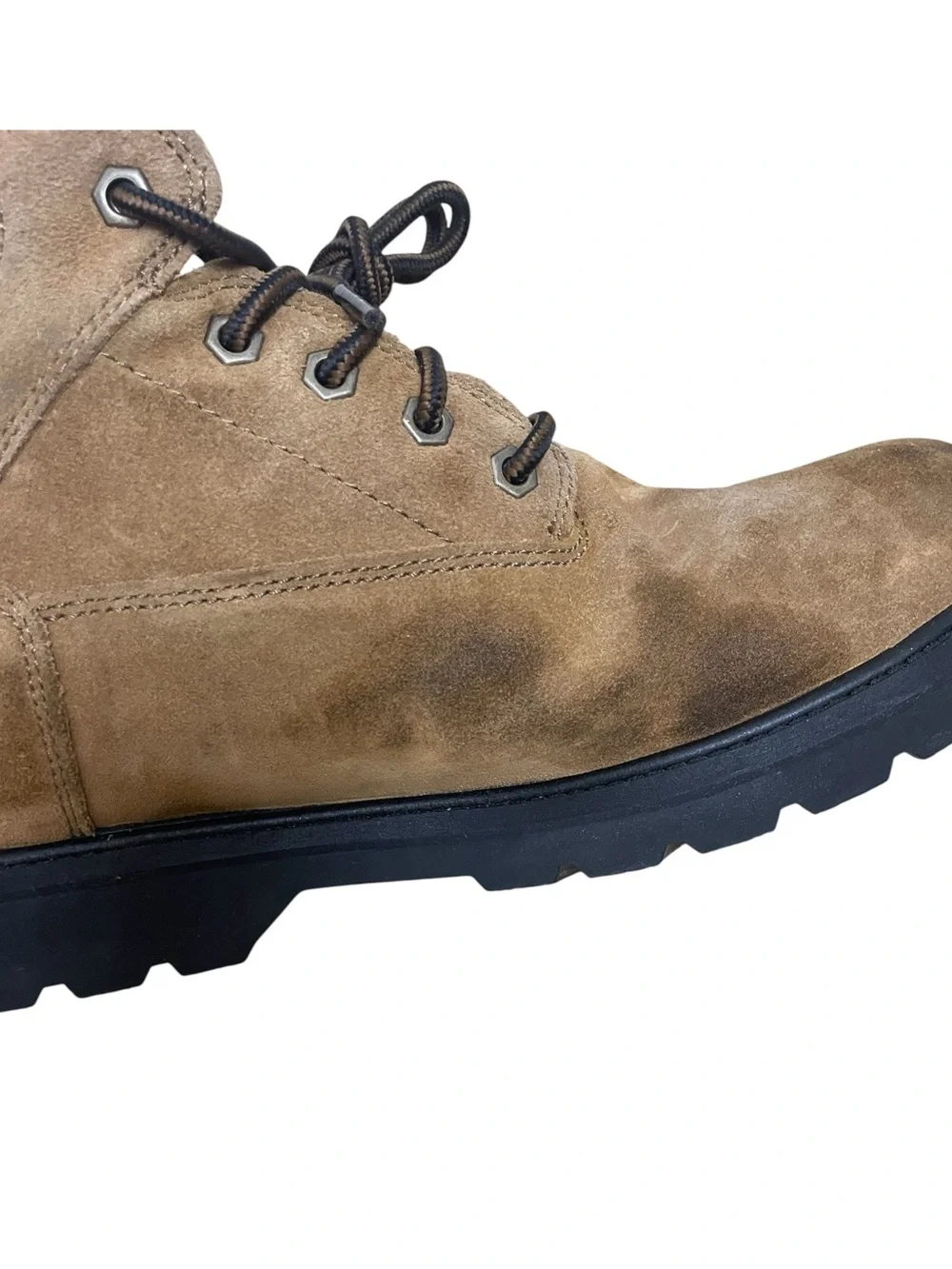 Brahma Steel Toe Waterproof Work Boots Brown Leather Men’s Size 12